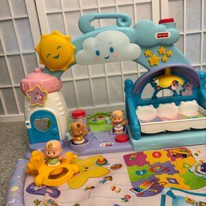 Fisher-Price Little People 1-2-3 Babies Playdate Musical Playset Interactive